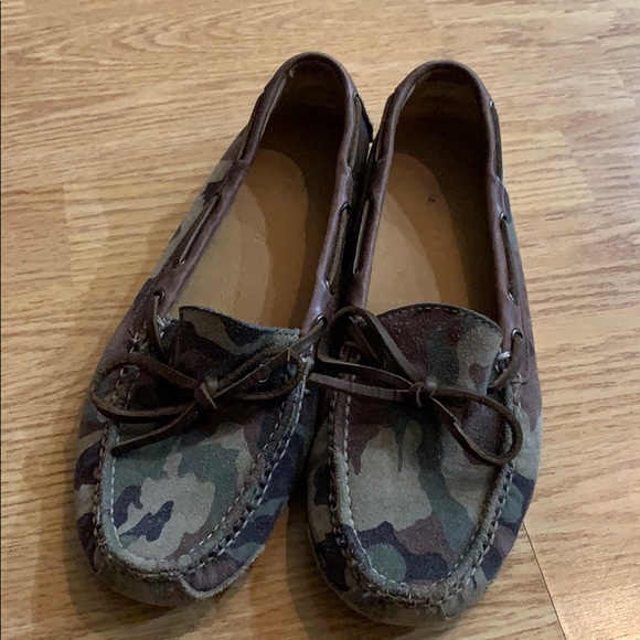 cole haan camo loafers